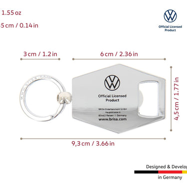 Volkswagen GTI Schlüsselanhänger mit Flaschenöffner rot (132624)