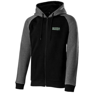 Škoda Motorsport Sweatjacke, Herren, schwarz/grau (184972)