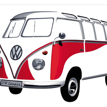 Volkswagen Bulli Wandtattoo (50137)