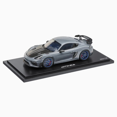 Porsche Modellauto 982 Cayman GT4 RS 1:18 Arktic Grey