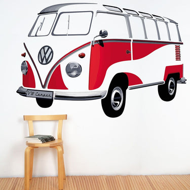 Volkswagen Bulli Wandtattoo (50137)