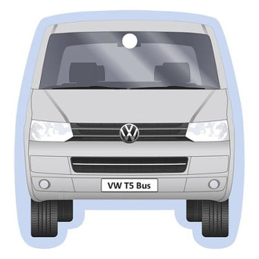 Volkswagen T5 Bus Lufterfrischer - New Car/Silbergrau (171536)