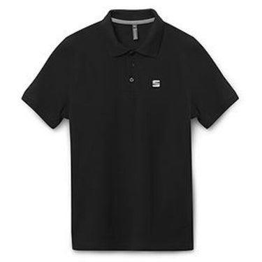 SEAT Herren Kurzarm Polo Shirt, schwarz (151047)