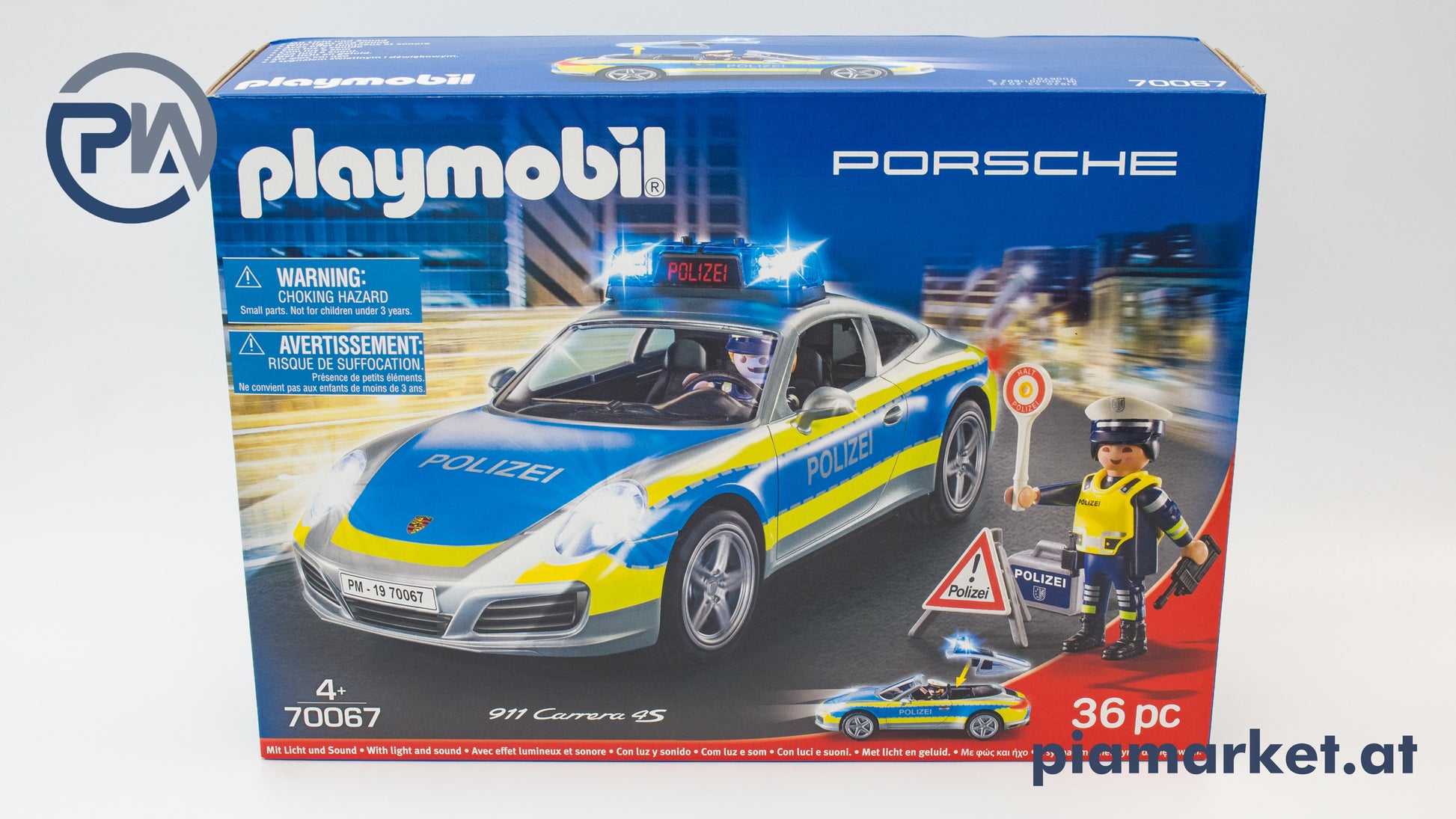 Porsche Playmobil Polizei 4S – piamarket